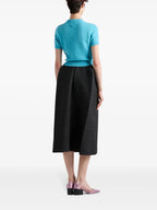 Maille Pull à manches courtes Prada Bleu Femme
