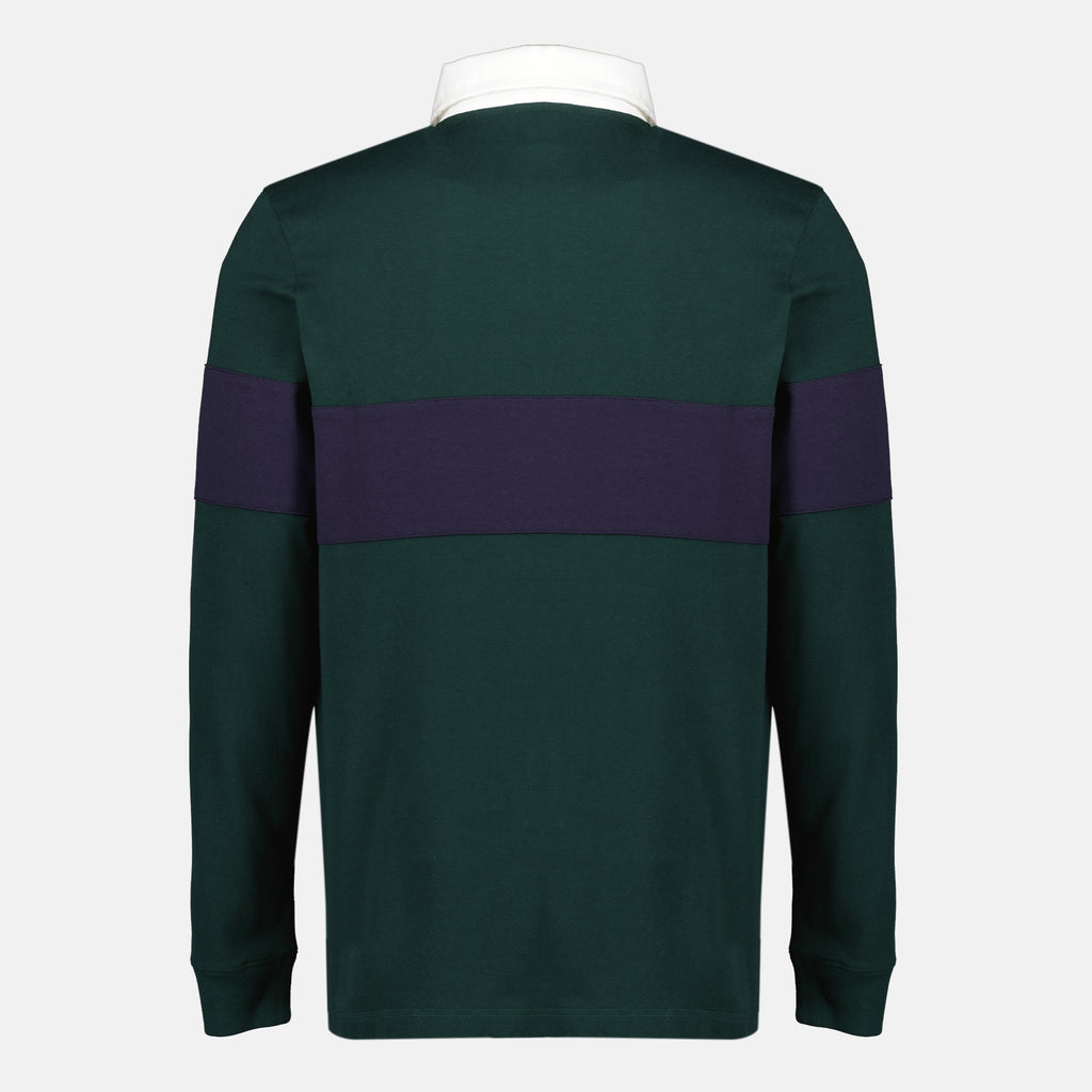 Polos Polo à manches longues vert Dior Vert Homme