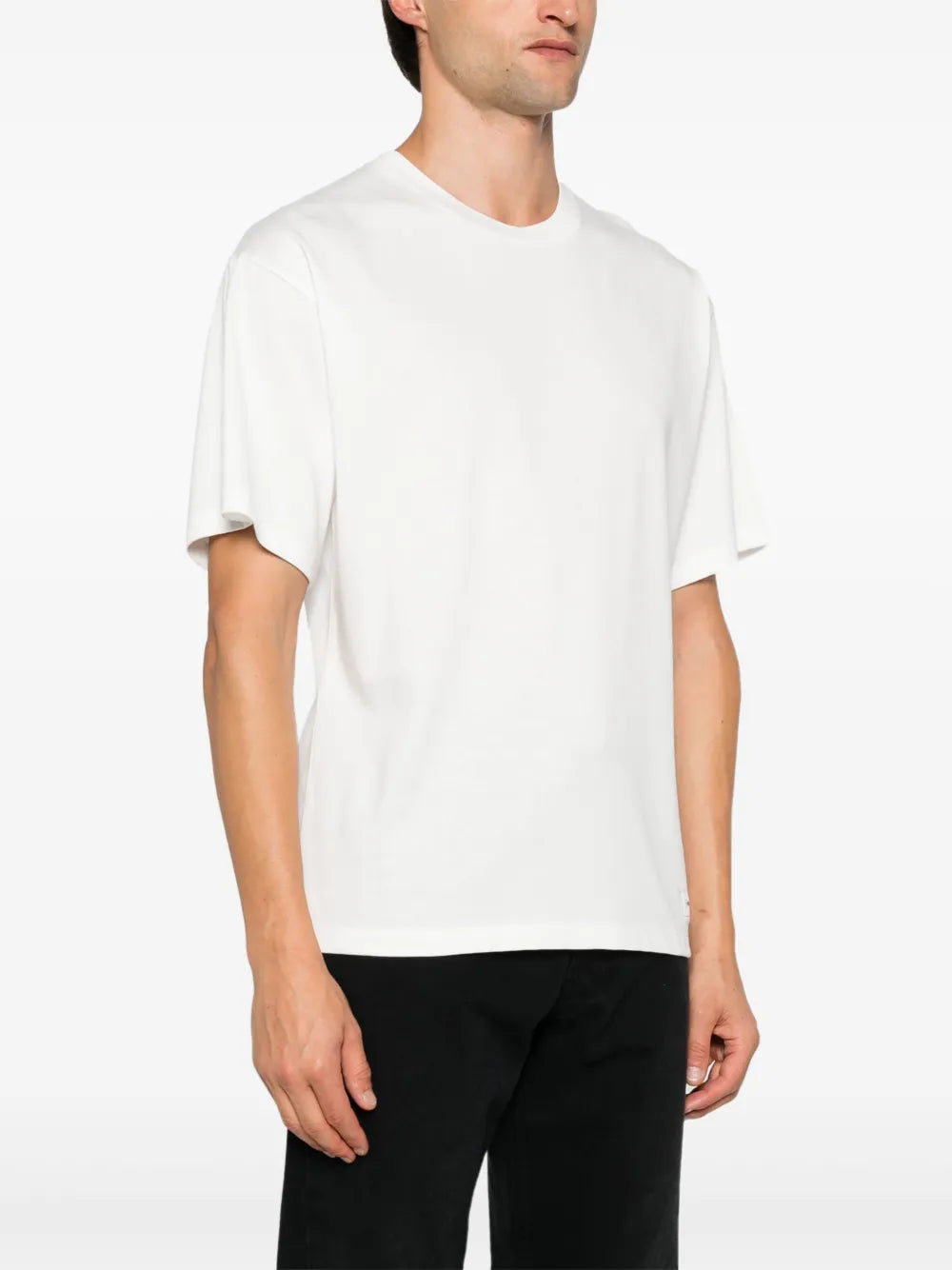T-Shirts Jersey T-Shirt Saint Laurent Weiß Homme