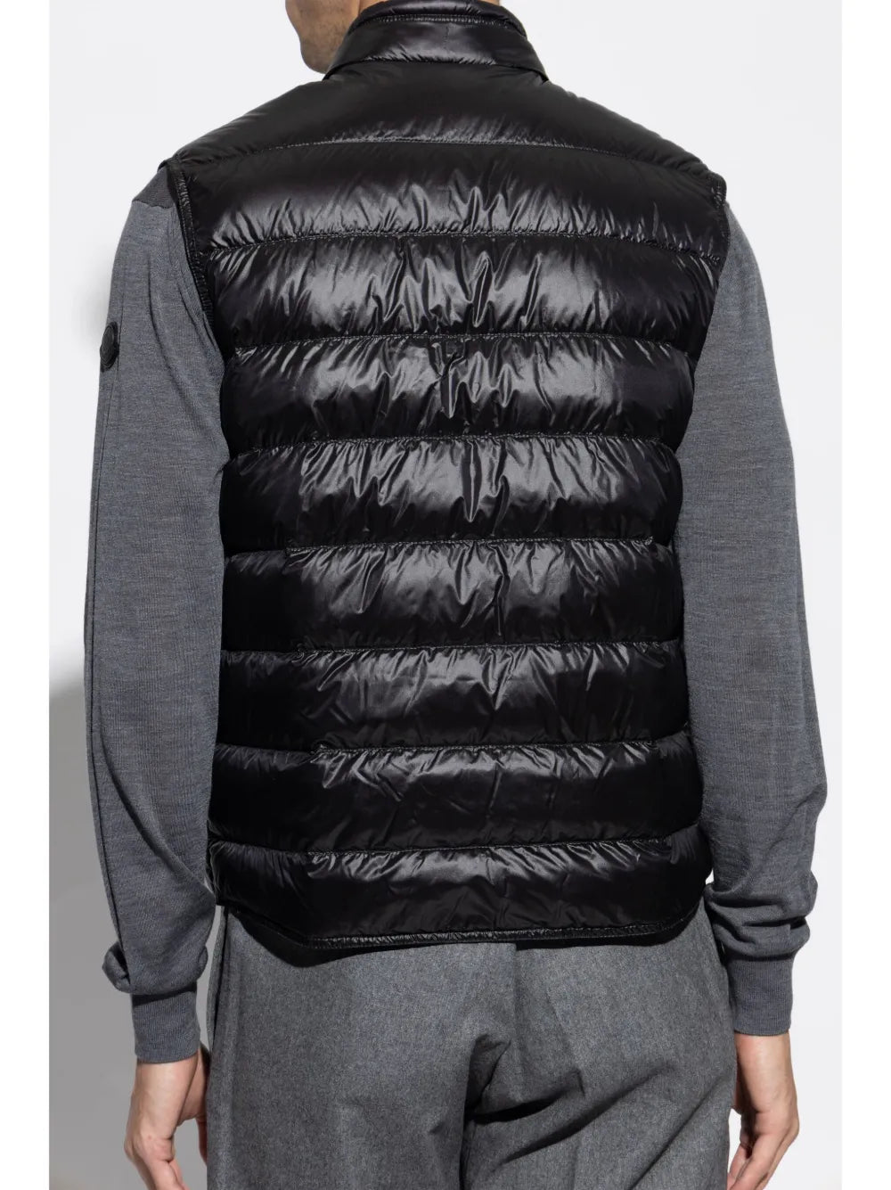 Vestes Doudoune sans manches Gui Moncler Noir Homme