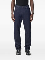 Pantalons Jean brut Versace Bleu foncé Homme