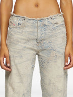 팬츠 Jean D-Arker-FSF Diesel 회색 Femme