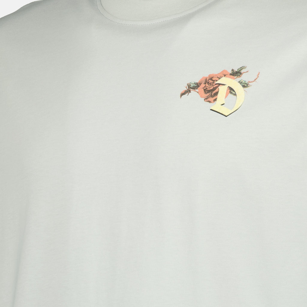 Image de l'article T-shirt T-boggy gris en coton de la marque Diesel pour Homme - Saison Printemps-Été 2026 - Vue détaillée_1