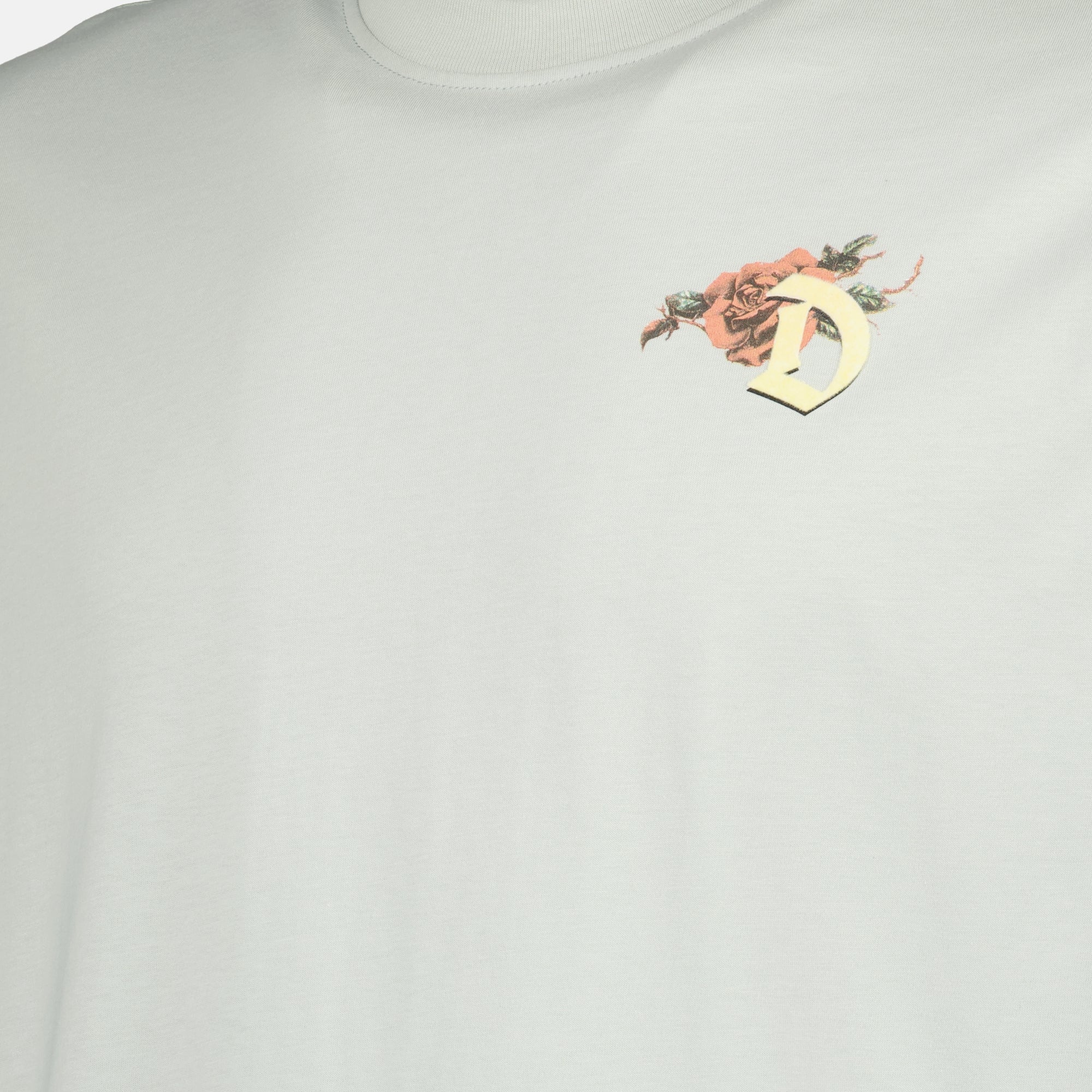 Image de l'article T-shirt T-boggy gris en coton de la marque Diesel pour Homme - Saison Printemps-Été 2026 - Vue détaillée_1