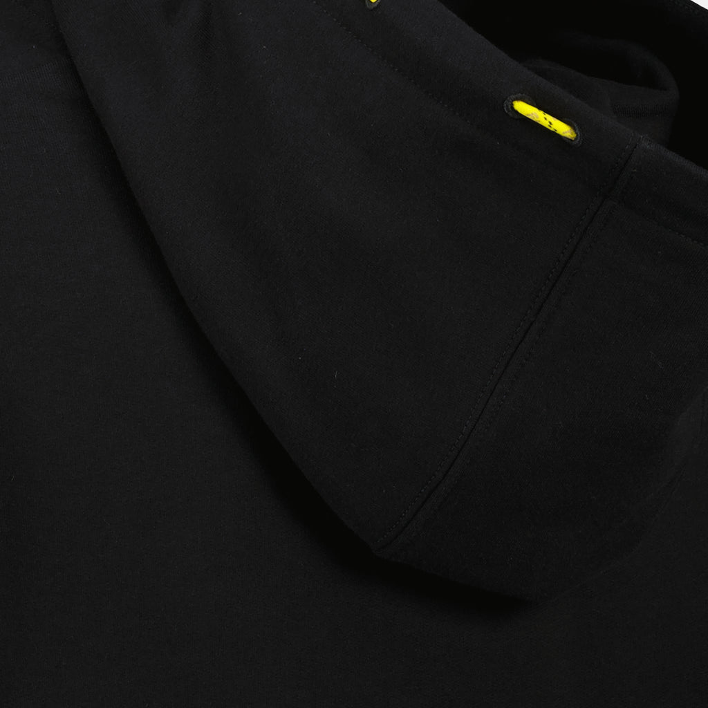 Image of the black cotton hoodie from the brand Fendi for Men - Spring-Summer 2026 - Detailed View_2