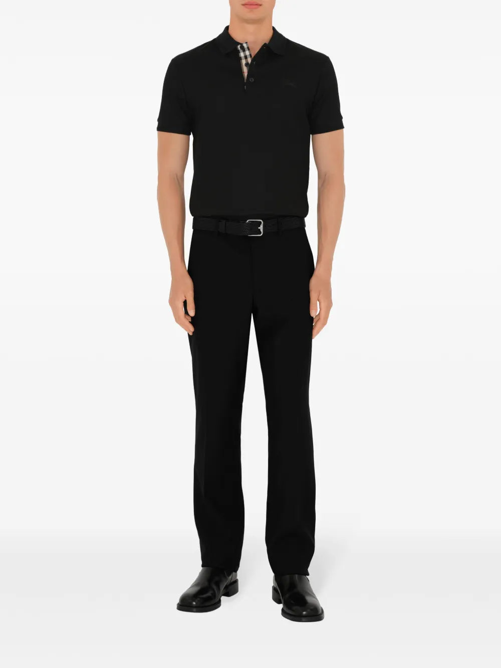 Polo shirts Cotton Polo Burberry Black Homme