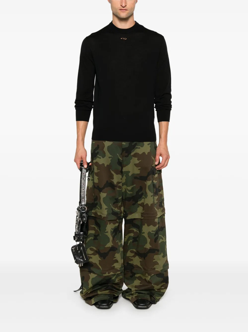 Prendas de punto K-Garth Sweater Diesel Negro Homme