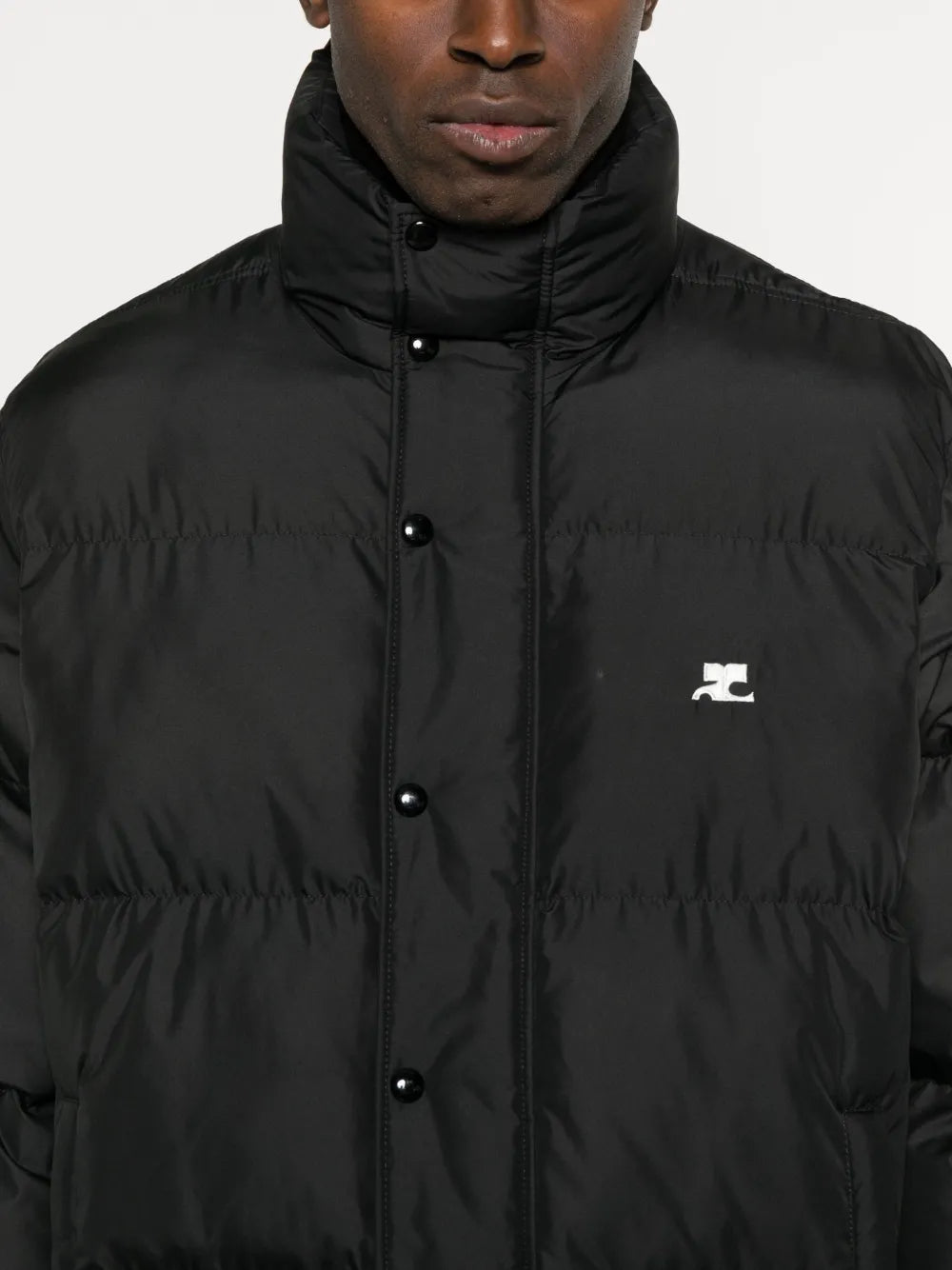 Coats AC Down Jacket Courrèges Black Men