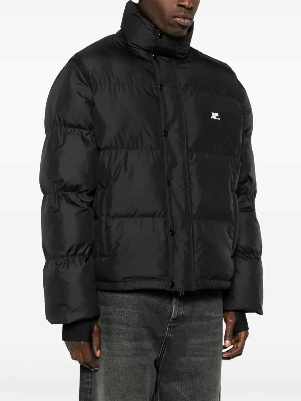 Coats AC Down Jacket Courrèges Black Men