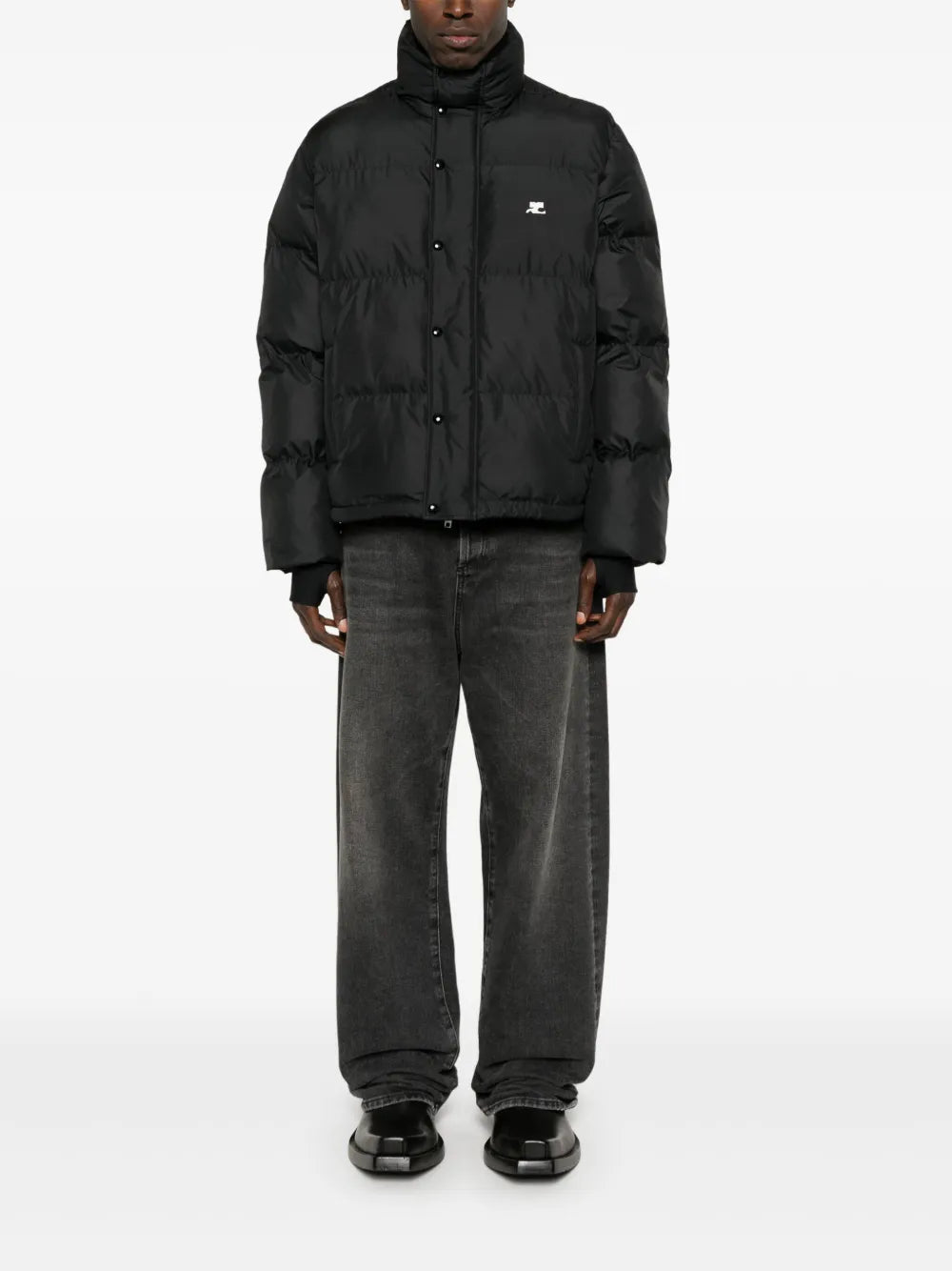 Coats AC Down Jacket Courrèges Black Men