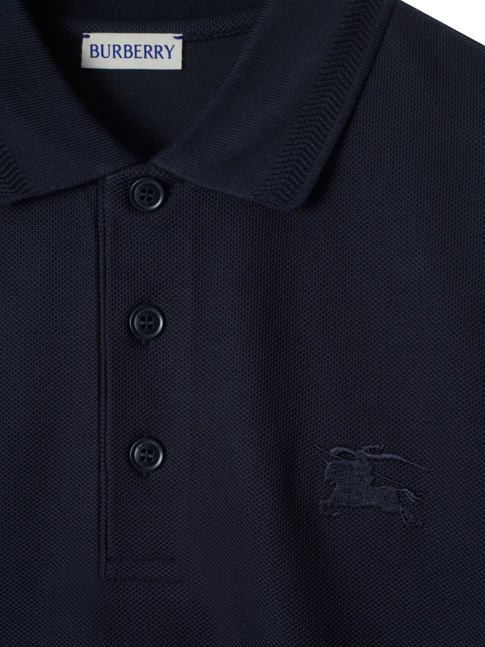 Polo shirts Cotton Polo Burberry Dark blue Homme