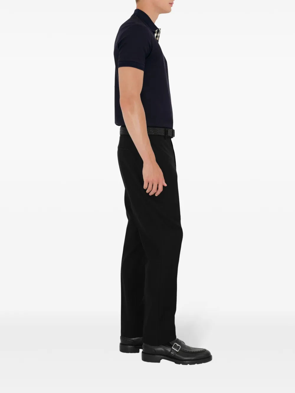 Polo shirts Cotton Polo Burberry Dark blue Homme