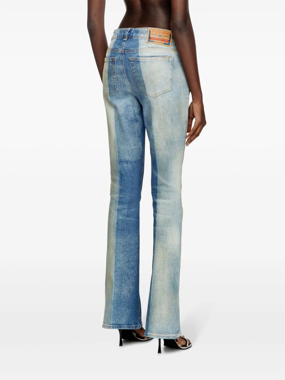 Pantalons Jean évasé D-Ebbey-FSF Diesel Bleu Femme