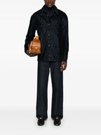 Shirts FF Denim Shirt Fendi Dark blue Homme