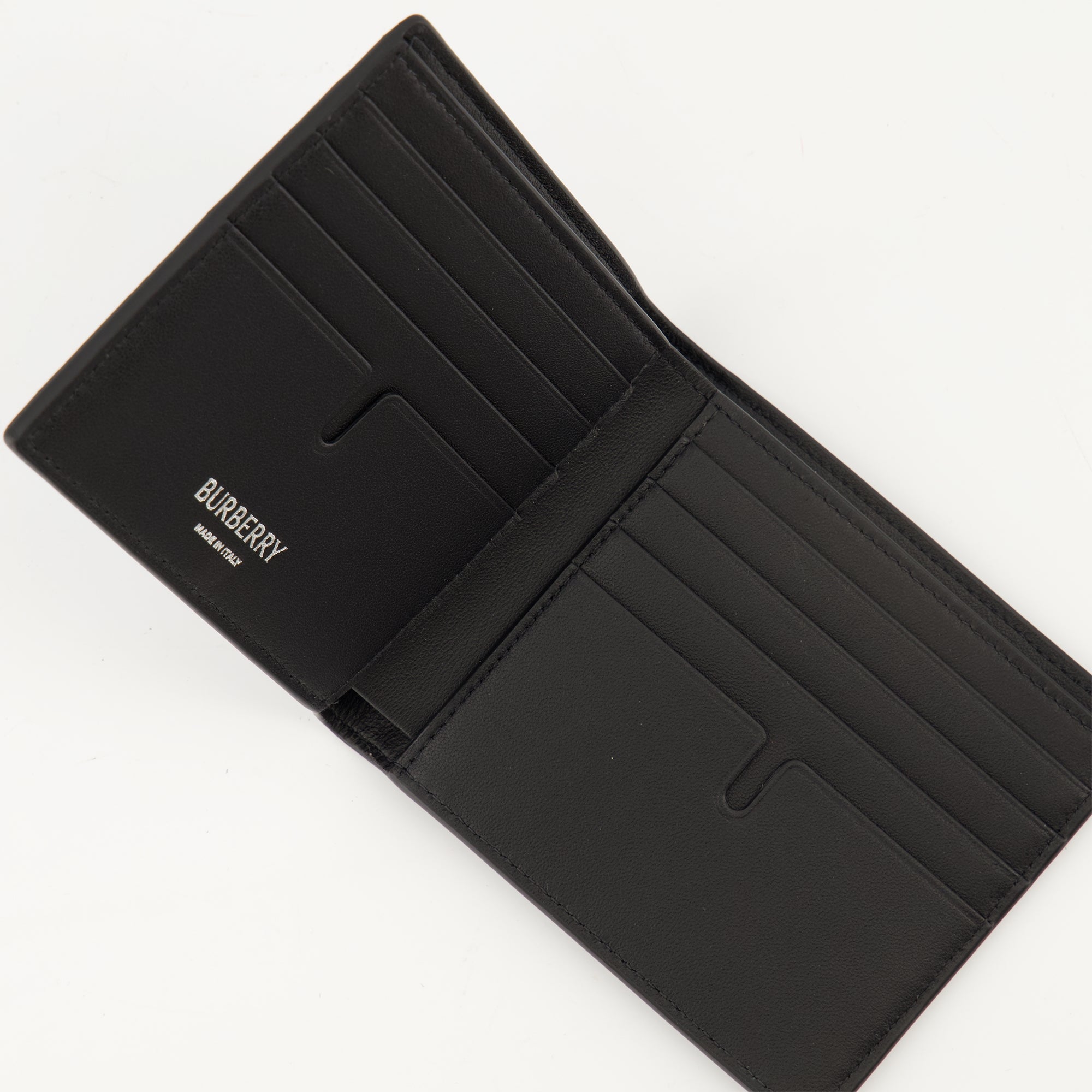 Petite maroquinerie Check Wallets Burberry Bleu foncé Homme