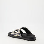 Scarpe aperte Sandali Aqua Dior Dior Blu navy Uomini