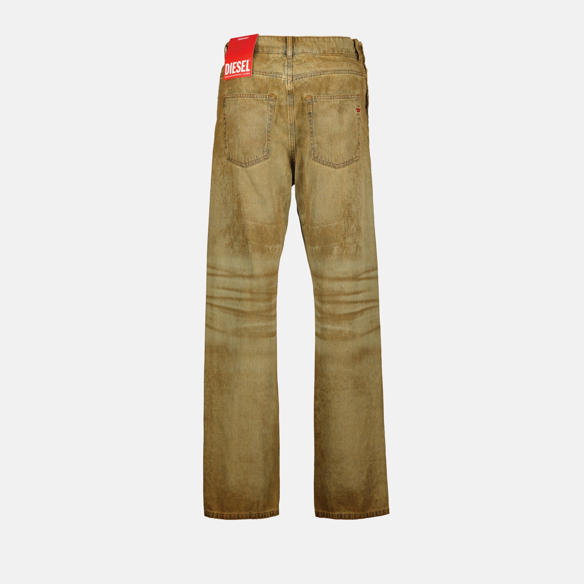 Pantalons Jean droit D-Ark-Fsf Diesel Marron Femme