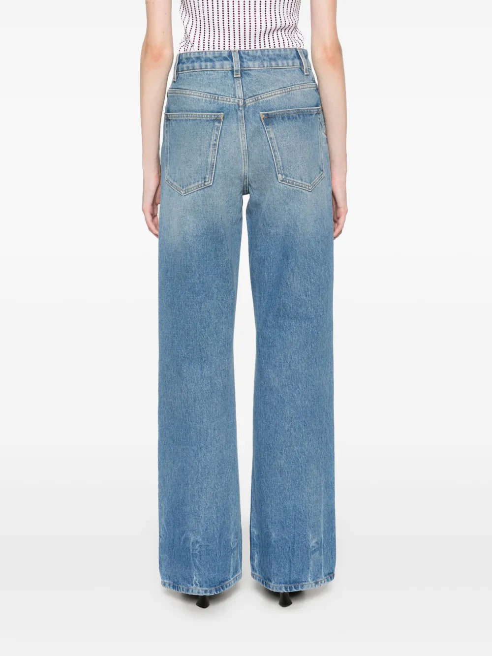 Pantalones Jean 1969 Signature Rabanne Azul Femme