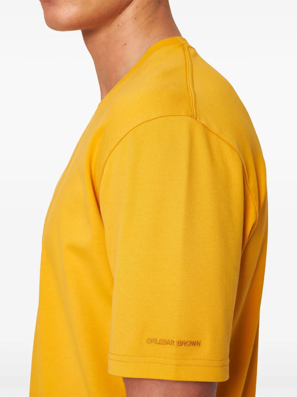 T-shirts T-shirt OB Standard T Orlebar Brown Orange Homme
