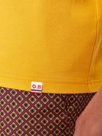 T-shirts T-shirt OB Standard T Orlebar Brown Orange Homme