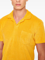 Polo shirts Terry Polo Orlebar Brown Orange Homme