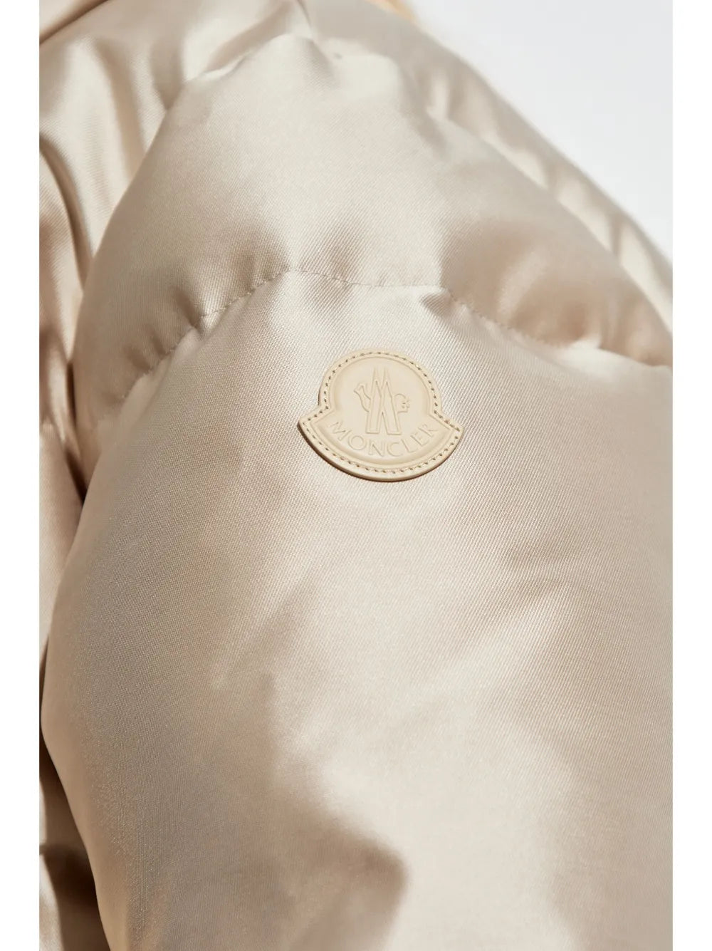 Abrigos Chaqueta de plumas Bonnelles Moncler Beige Femme