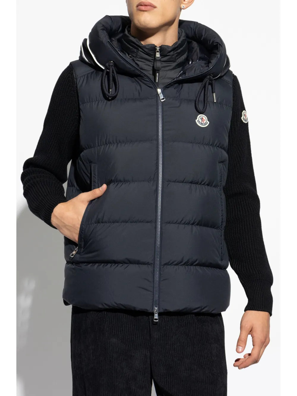 Jackets Cardamine Sleeveless Down Jacket Moncler Dark blue Homme
