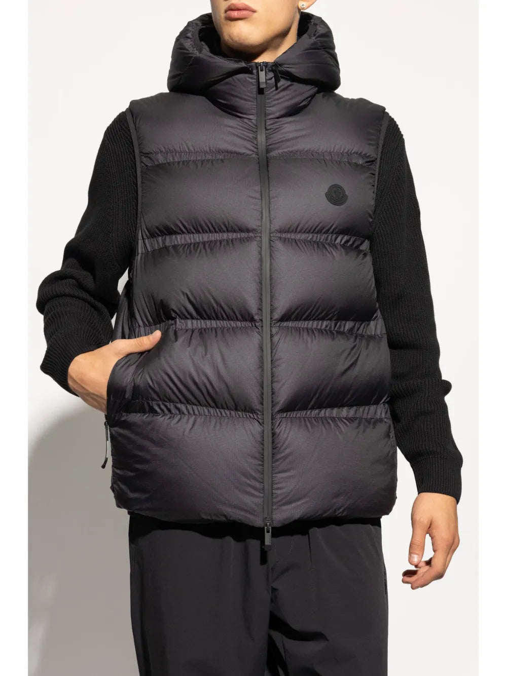 Vestes Doudoune Lausen sans manches Moncler Bleu foncé Homme