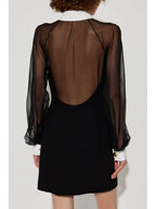 Vestidos Mini vestido preto sem alças Versace Preto Femme