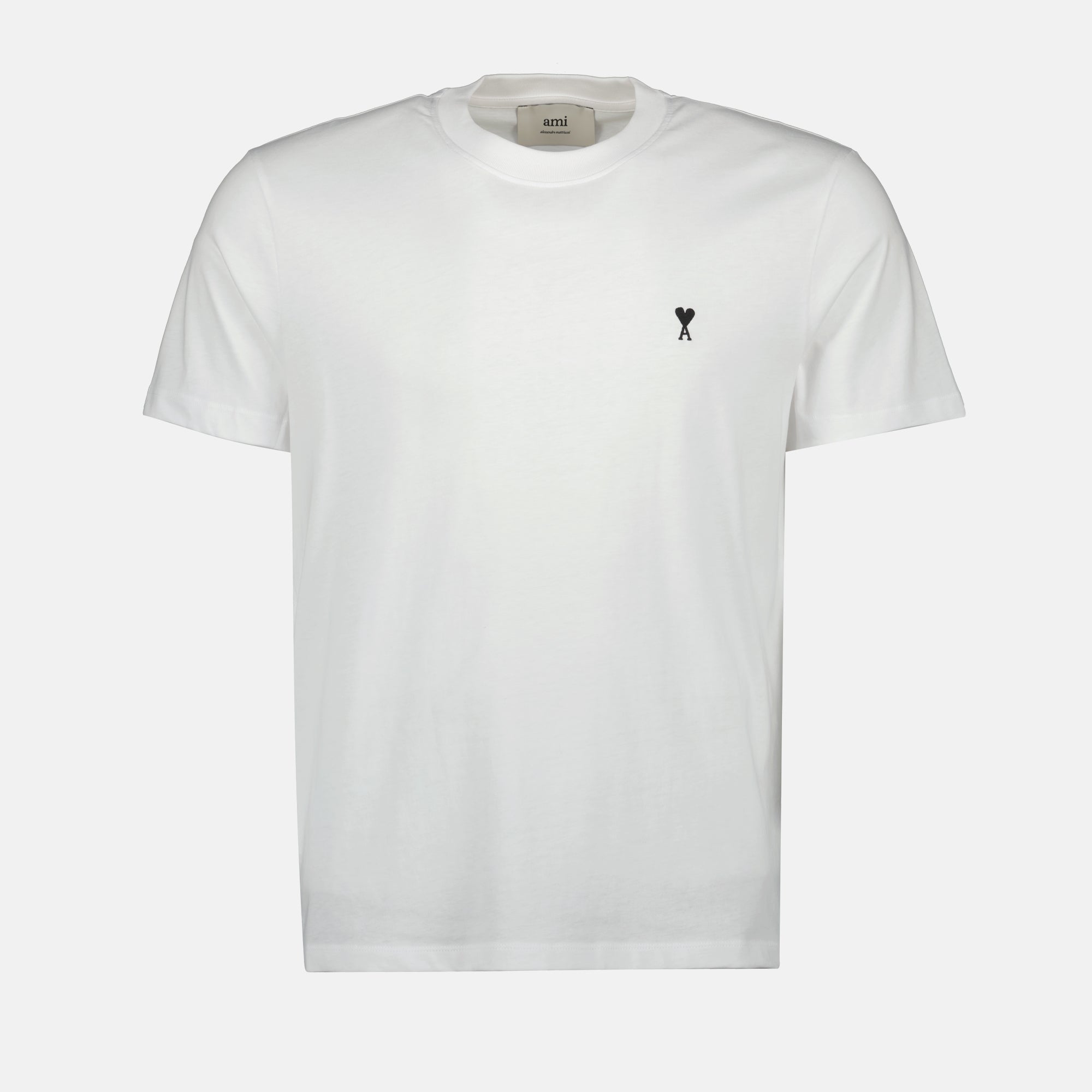 Immagine della T-shirt Ami de coeur del marchio Ami PARIS per Uomo - Stagione Autunno-Inverno 2025 - Vista Frontale