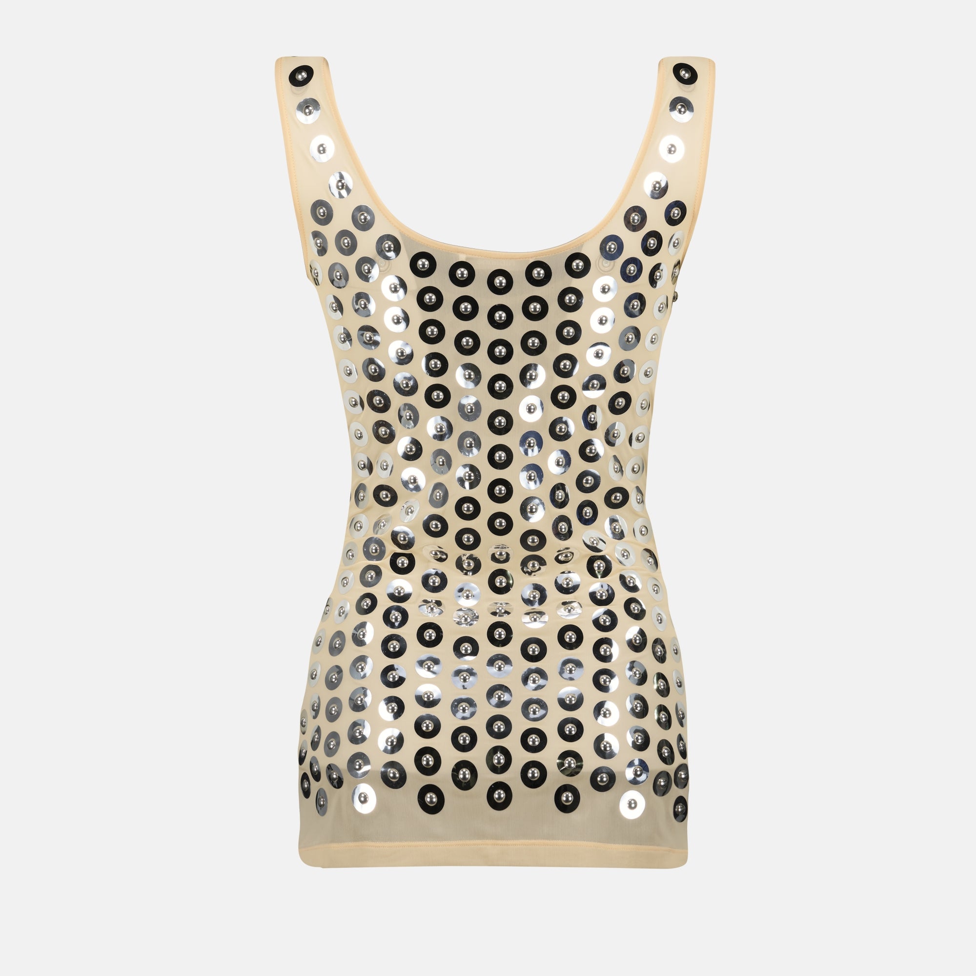 Tops Top en jersey Rabanne Argenté Femme