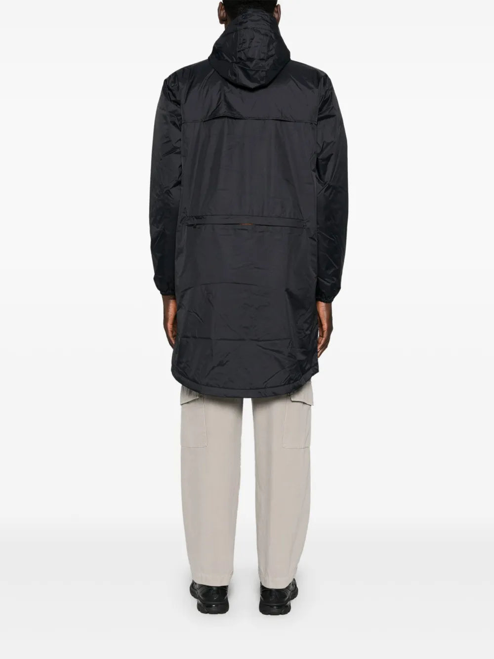 Abrigos Le Vrai 3.0 Eiffel Windbreaker K-Way Negro Unisexo