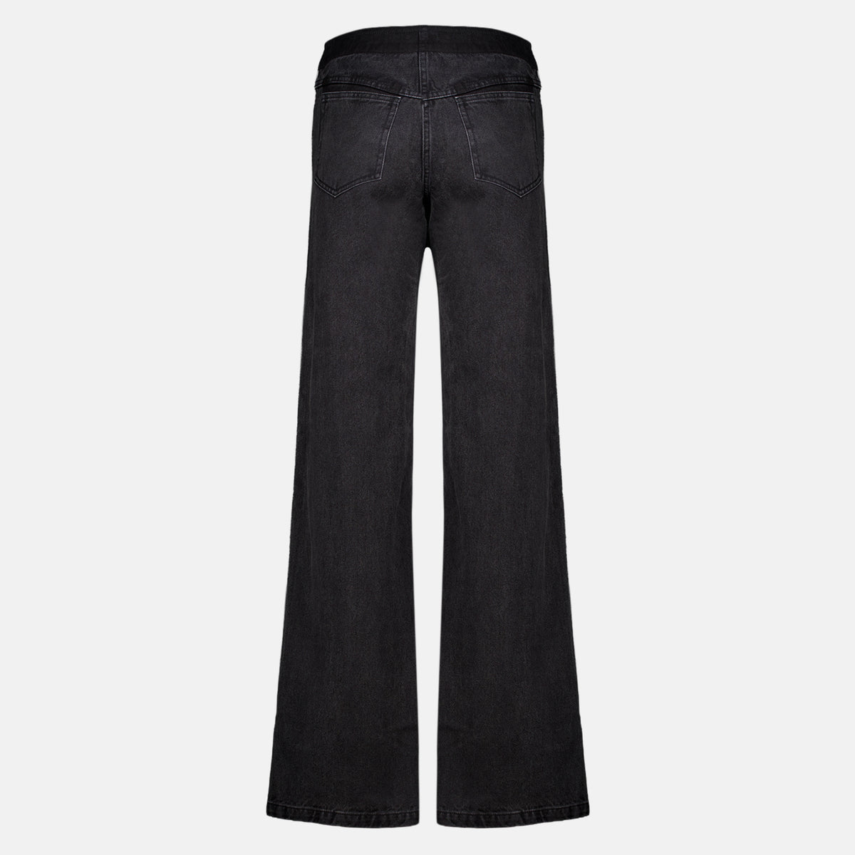 Pantalons Distressed Black Denim Jean Christopher Esber Noir Femme