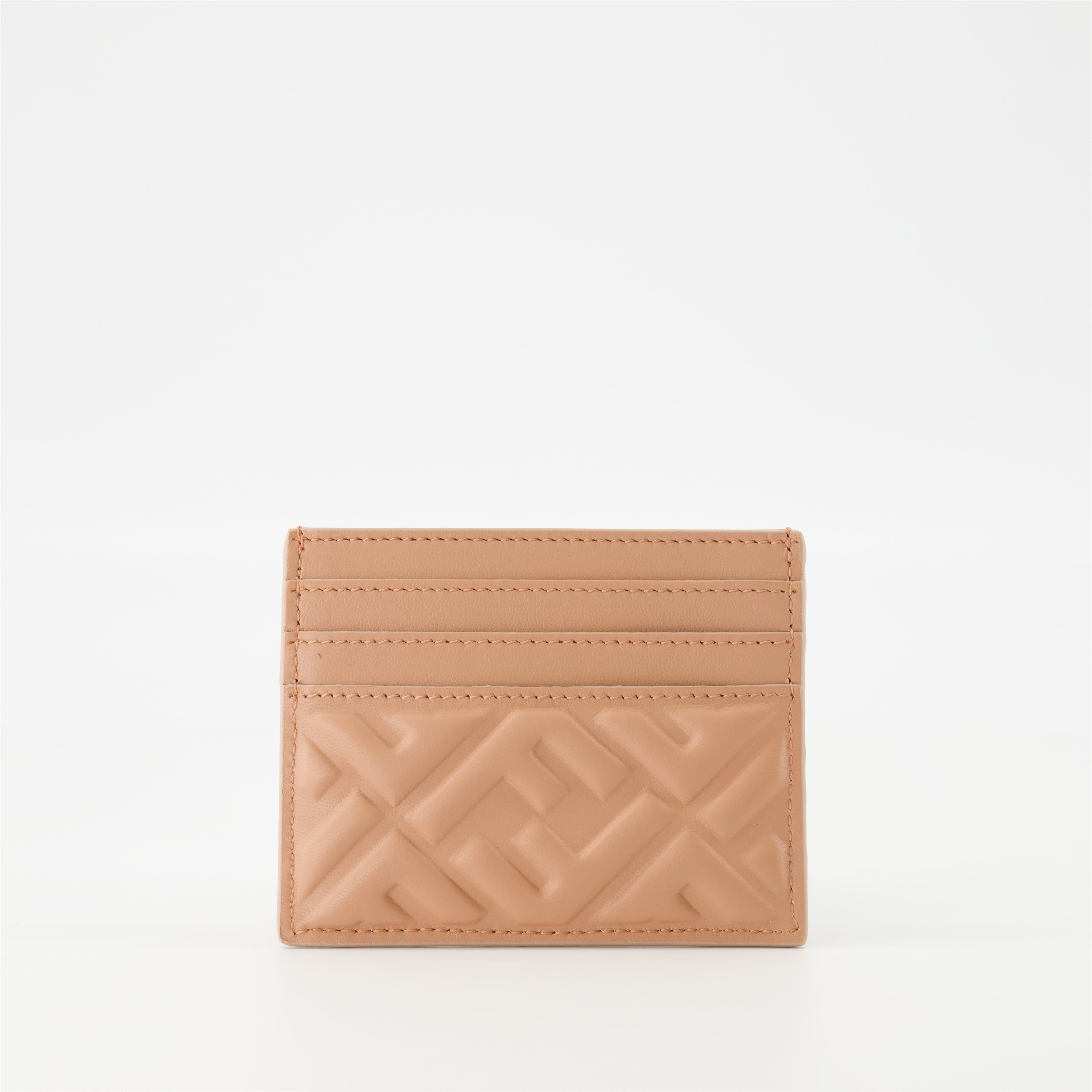 Piccola pelletteria Porte-cartes Baguette Fendi Rosa Femme