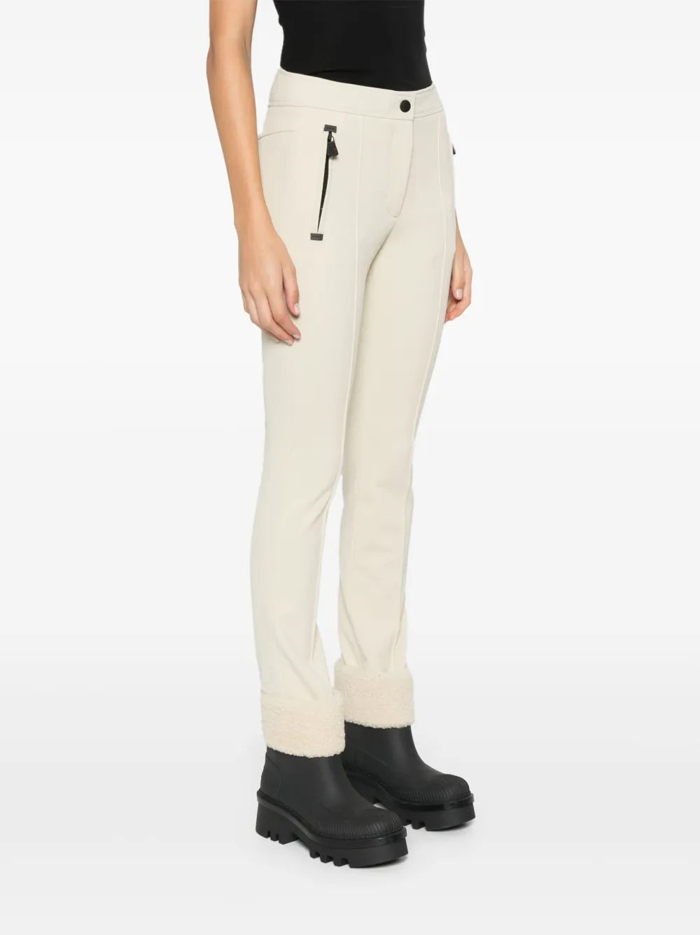 Pantaloni Pantaloni da Sci Moncler Grenoble Beige Femme