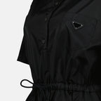 Vestidos Vestido Re-Nylon Prada Negro Femme
