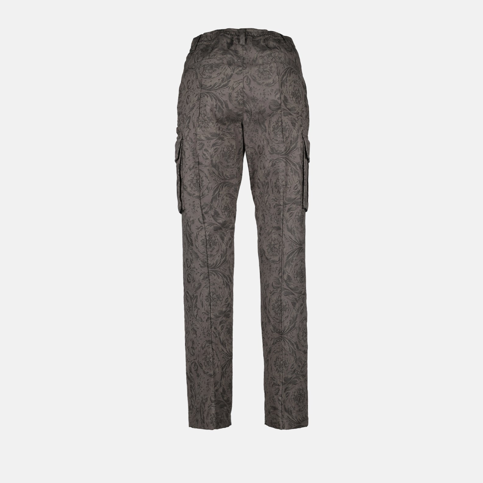 Pantalons Pantalon Barocco Versace Gris Homme
