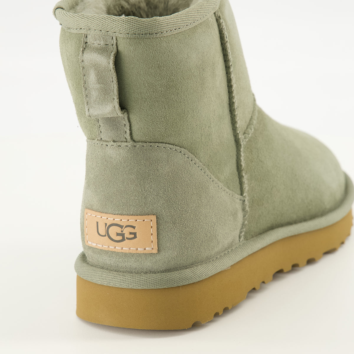 Bottines Bottines Classic Mini II vert Ugg Vert Femme