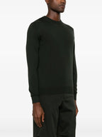 Knitwear Wool Sweater Fendi Green Homme