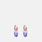 Bijoux Boucles d'oreilles Link XL Rabanne Argenté Femme