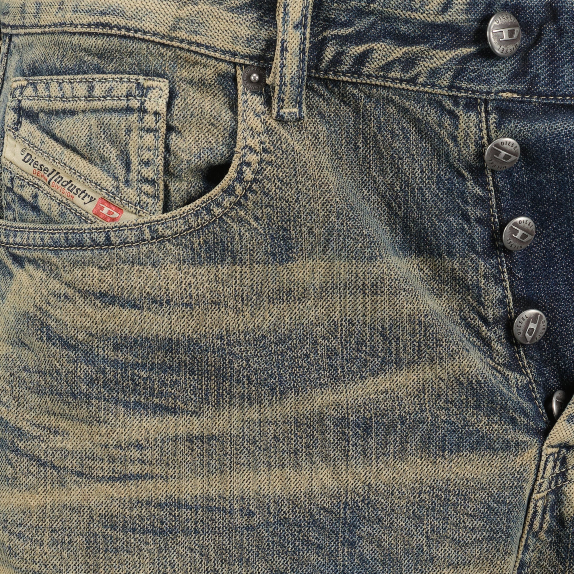 Pantaloni Jeans D-Sire Diesel Beige Femme