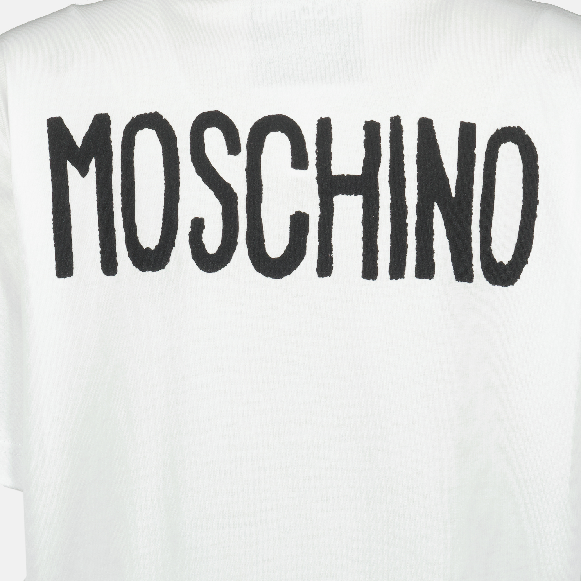 T-shirts T-shirt archive Slogan Moschino Blanc Femme
