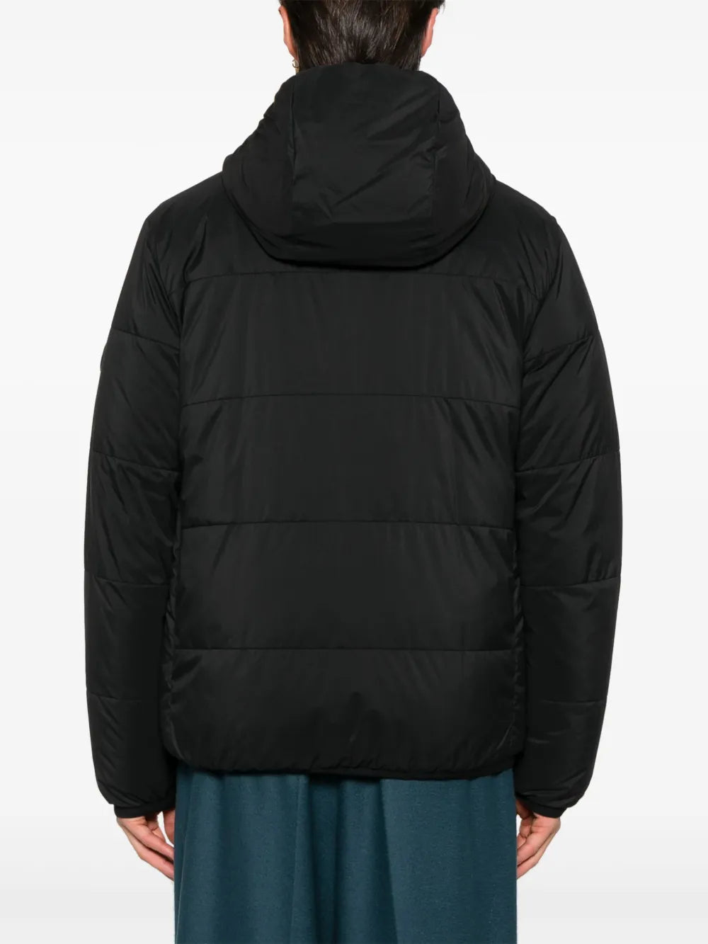 Coats Hutte Down Jacket Moncler Black Homme
