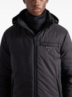 Coats Re-Nylon Jacket Prada Black Homme