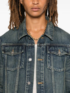 Giacche Giacca di Jeans Saint Laurent Blu Homme