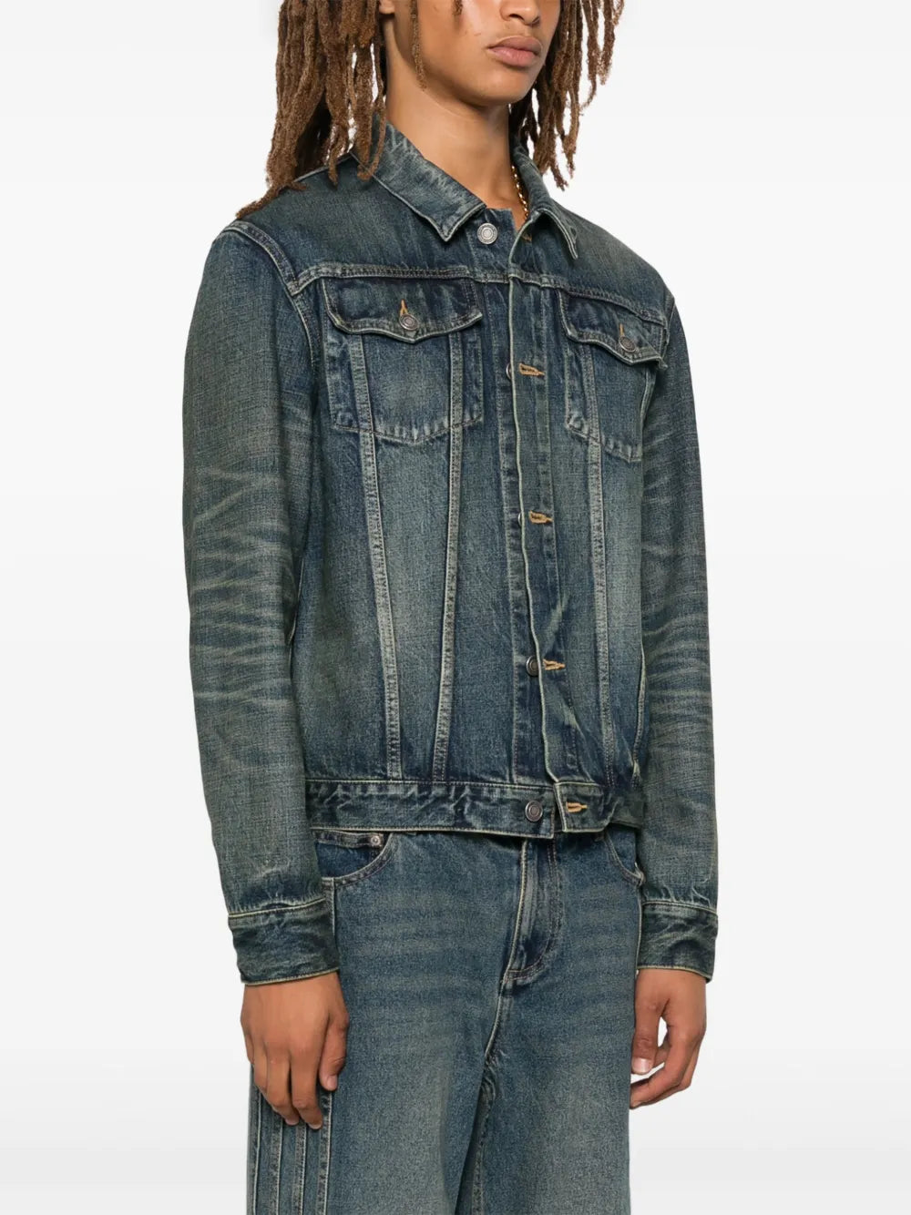 Saint Laurent Denim Jacket - Men – myCompañero Saint Laurent Denim Jacket - Men – myCompañero