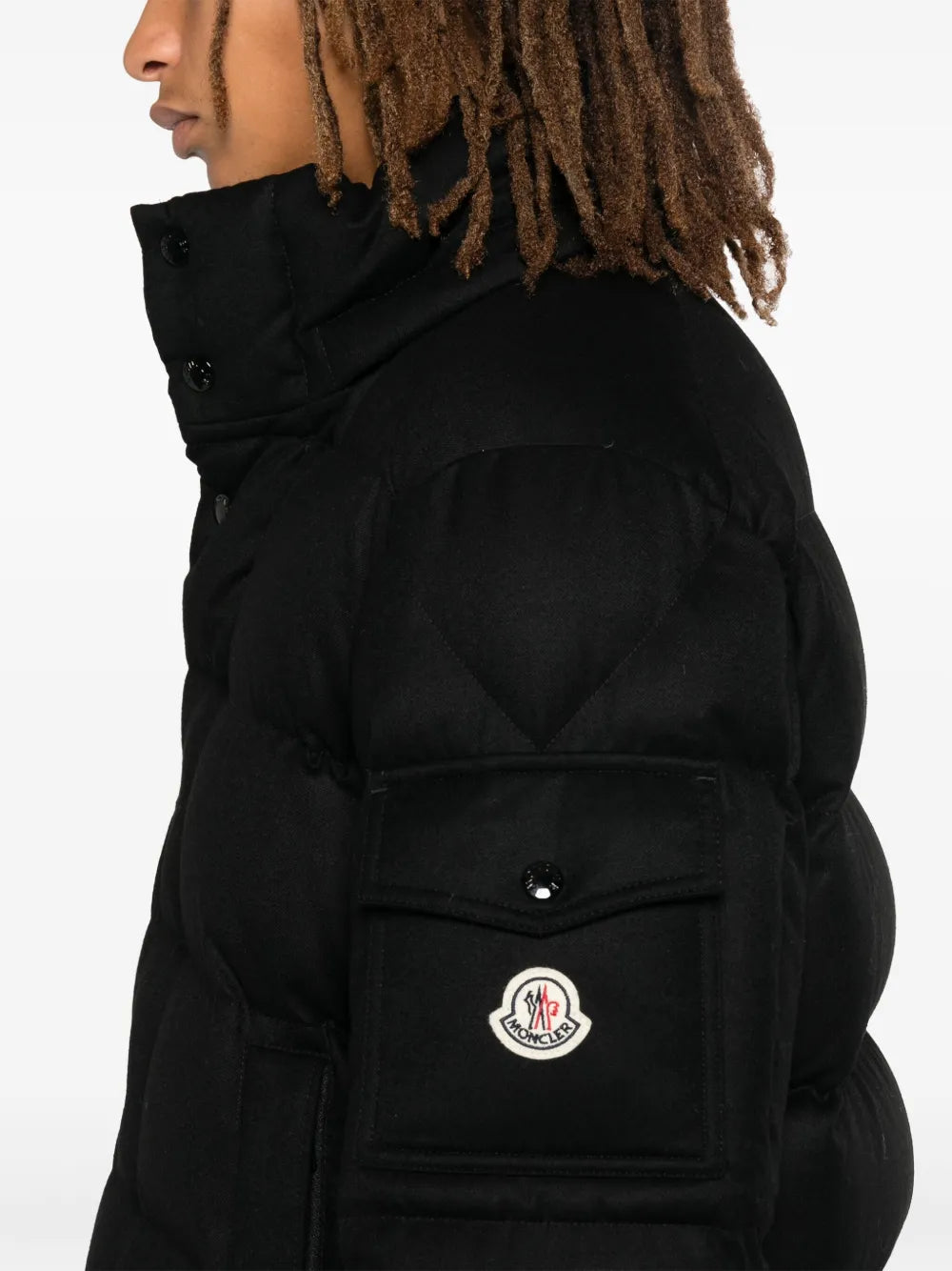 Coats Vezere Down Jacket Moncler Black Homme