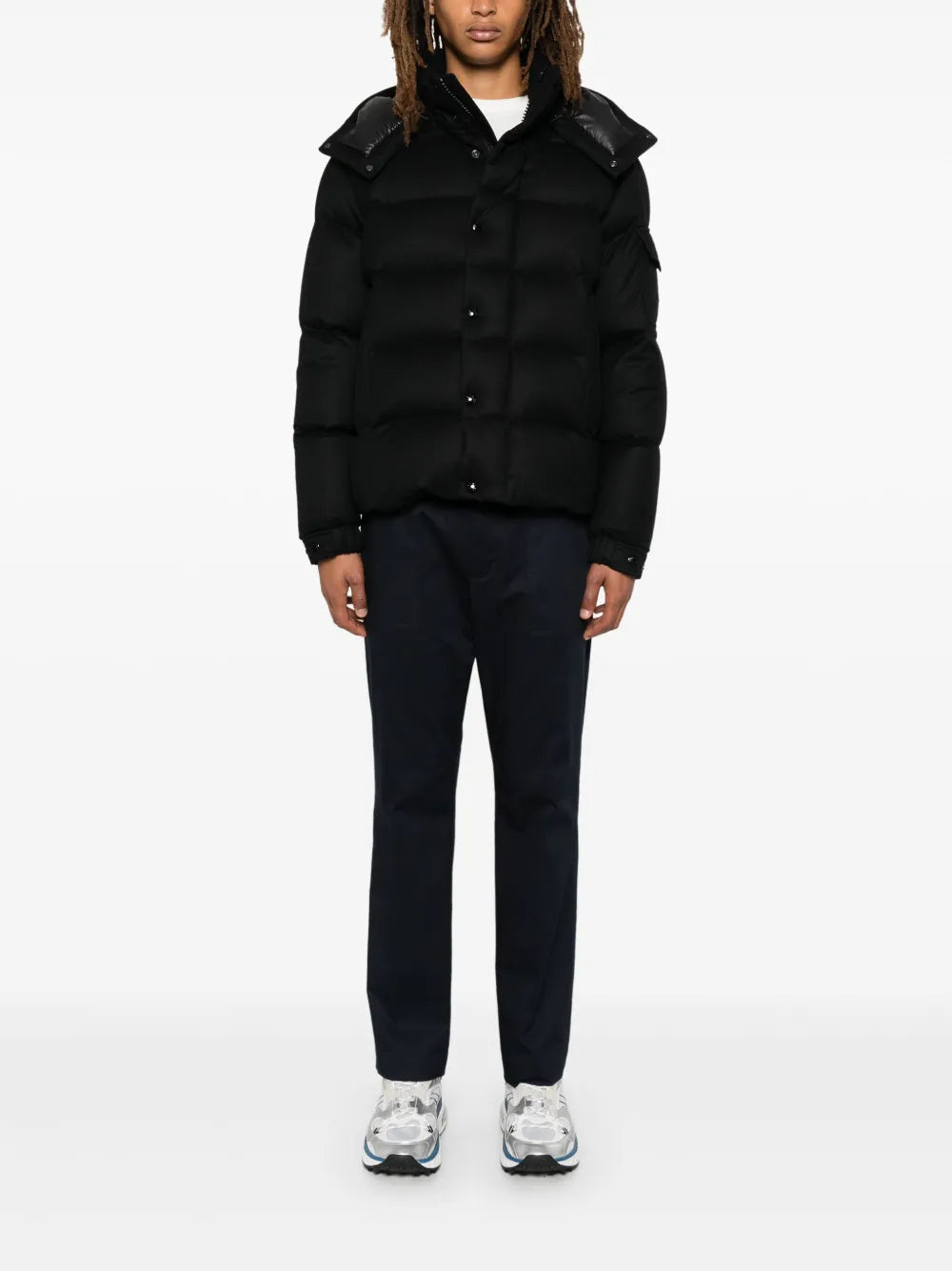 Coats Vezere Down Jacket Moncler Black Homme