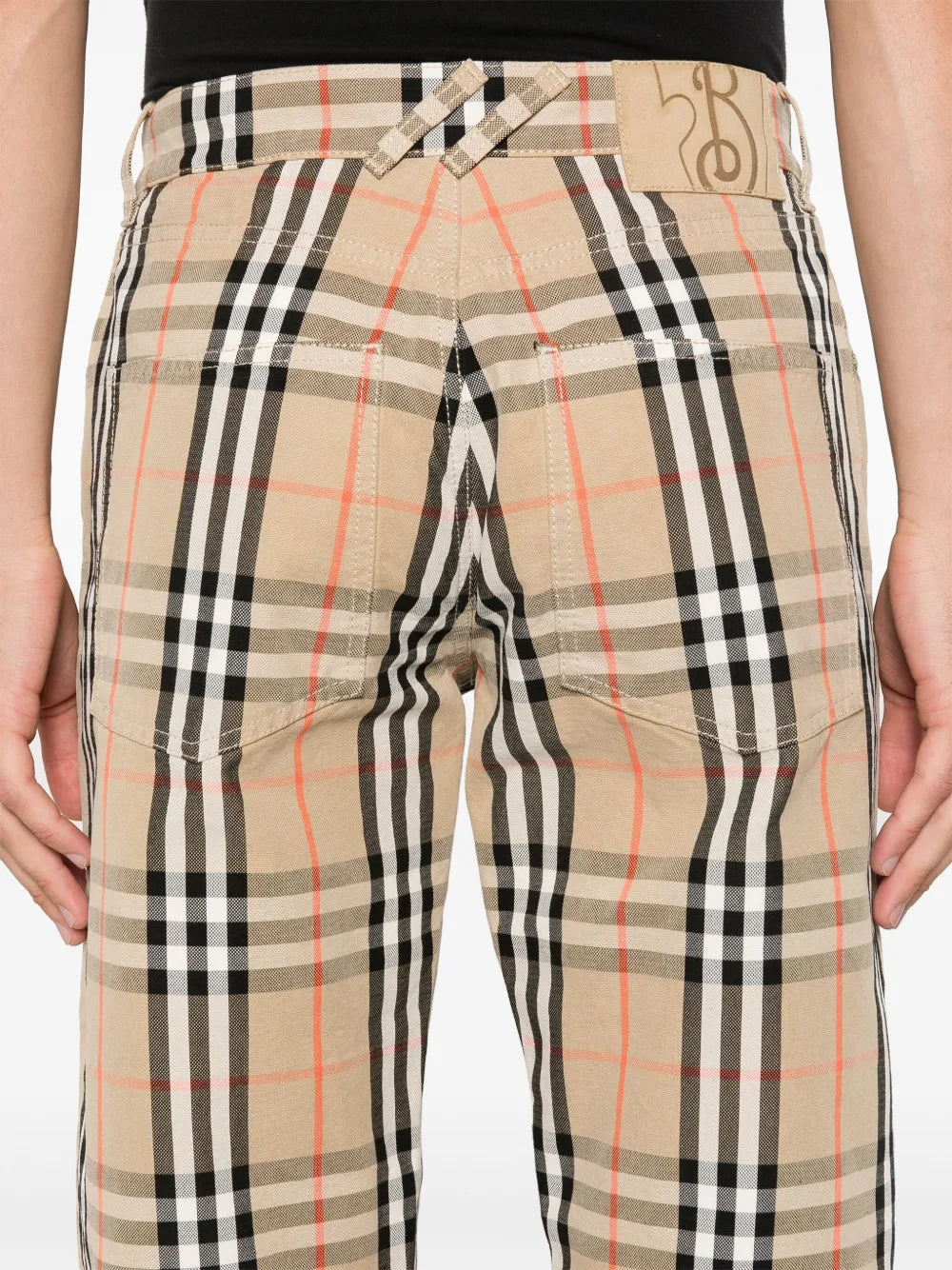 Burberry パンツ　チェック　リカルドティッシ　8040597 BURBERRY バーバリー 8040597 ヴィンテージノバチェック サイド