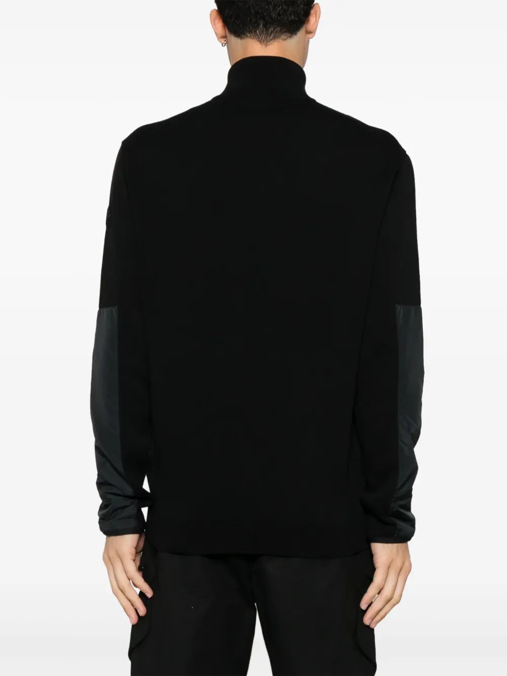 Jackets Zipped Cotton Jacket Moncler Black Homme